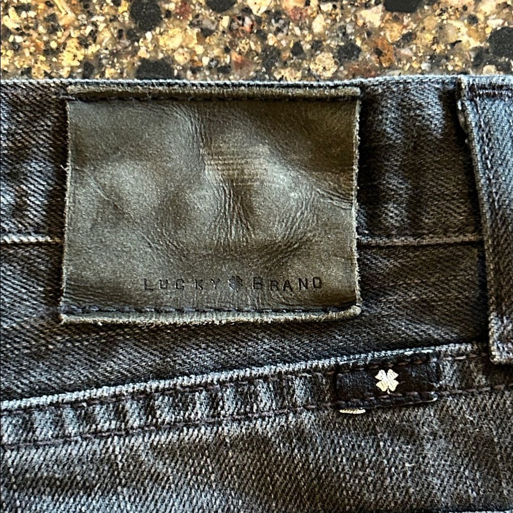 Lucky Brand Men’s Black Authentic Skinny Jeans - Picture 4 of 7
